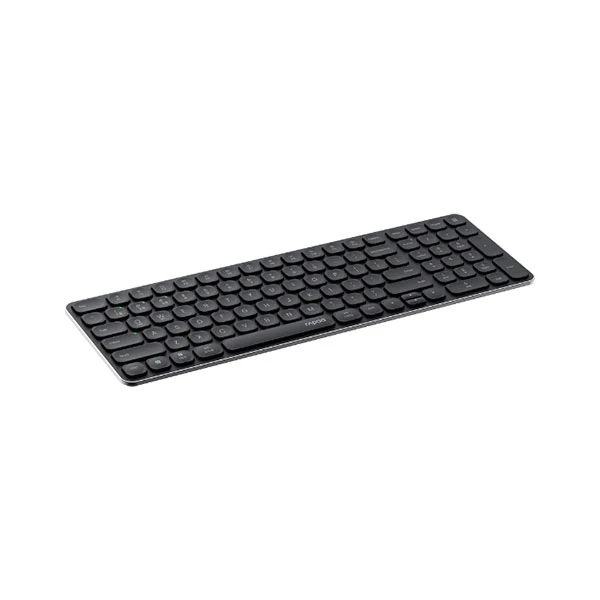 Rapoo E9350L Ultra-Slim Multi-Mode Wireless Keyboard – Black