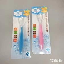 Applebear 1pcs Baby Feeding Spoon - Soft Silicone Spoon 1pcs - Multicolor Available