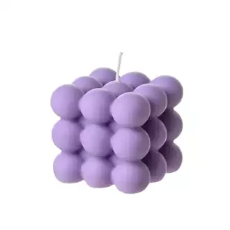 Bubble Candle - 150g - Purple Color