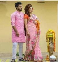 কাপল ড্রেস Couple Saree Sets