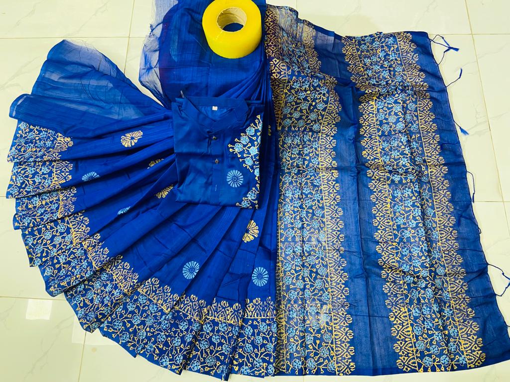 কাপল ড্রেস Couple Saree Sets