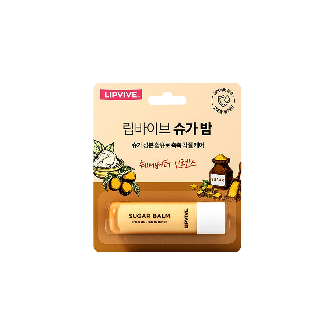 Lipvive Sugar Balm – Shea Butter Intense 4.8g