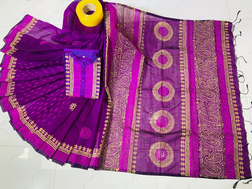কাপল ড্রেস Couple Saree Sets