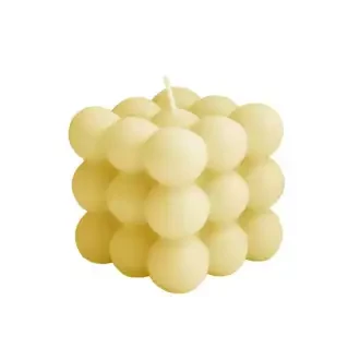 Bubble Candle - 150g - Yellow Color