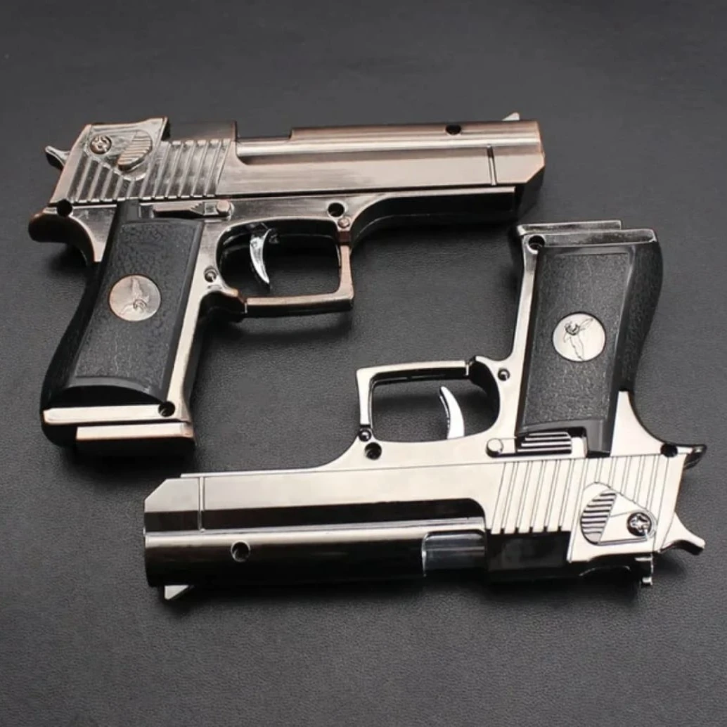 Lavish indulgent - Metal Body Style Desert Eagle Butane Windproof Cigarete Gas Lighter - Sensible - Must Have