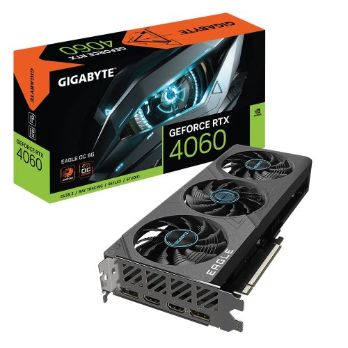 GIGABYTE NVIDIA # GV-N4060EAGLE OC-8GD Graphics Card