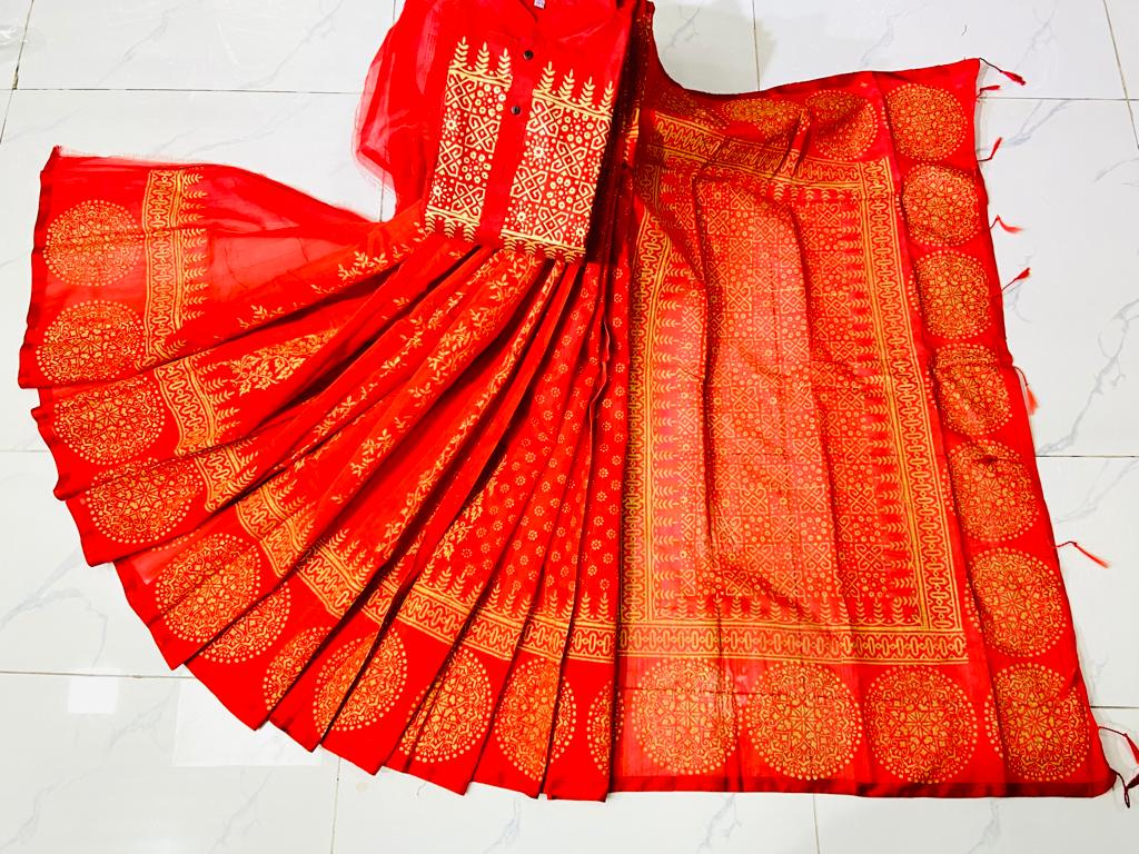 কাপল ড্রেস Couple Saree Sets