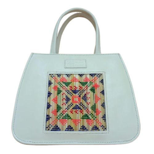 Vetiver Crafted Genuine Leather Lady’s Bag (Alaina)