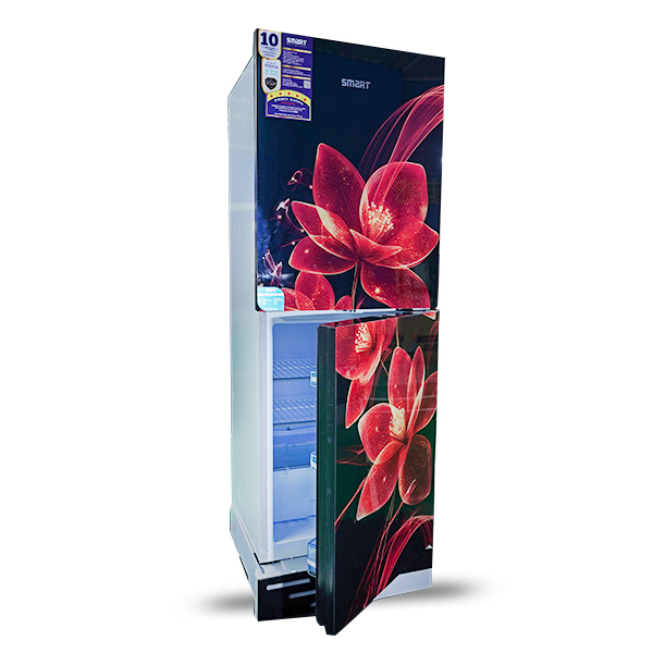 SMART 217 Ltr Top Mount Refrigerator - Black | SER-217TS