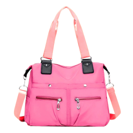 Women's Handbag Solid (pink)