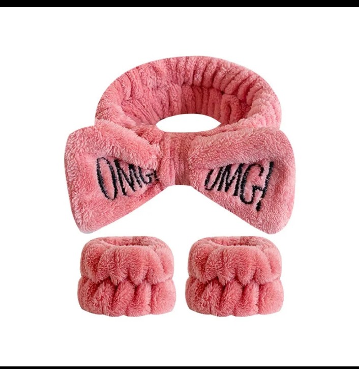Women Coral Fleece Elastic Hair Bands