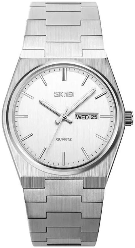 Skmei 9288 Stainless Steel luxury Watch for Men’s - Silver