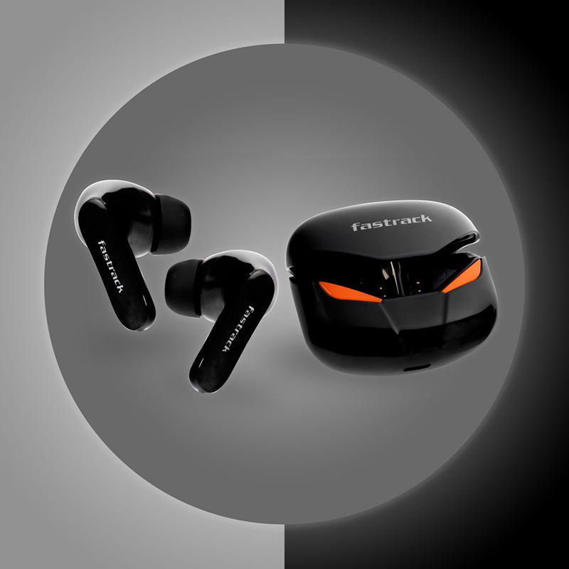 Fastrack Reflex Tunes FT3 | Low Latency | Gaming TWS Earbuds | 24 Hours Playtime