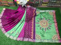 এমব্রয়ডাড়ী ধুপিয়ানসিল্ক শাড়ী