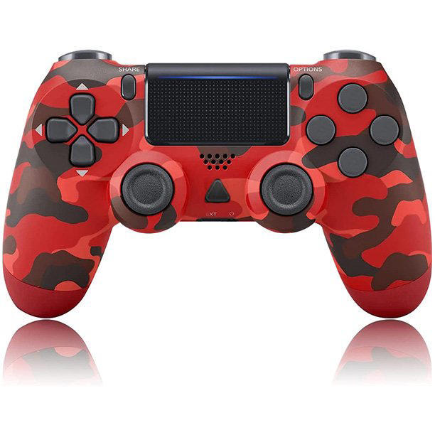 PS4 DualShock 4 Wireless Controller for PlayStation 4 (A Grade) - Red Camo