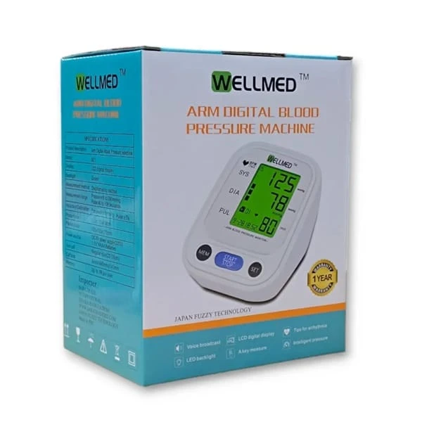 Wellmed Digital Blood Pressure Machine original