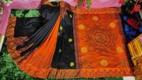 এমব্রয়ডাড়ী ধুপিয়ানসিল্ক শাড়ী