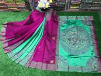 এমব্রয়ডাড়ী ধুপিয়ানসিল্ক শাড়ী