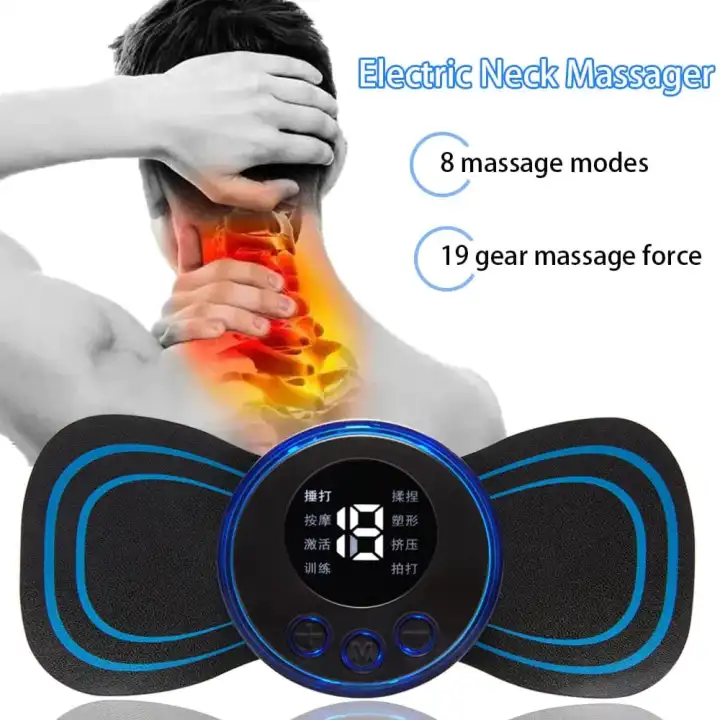 Tens Units EMS Mini Massager Muscle Stimulator Full Body Relaxation Machine