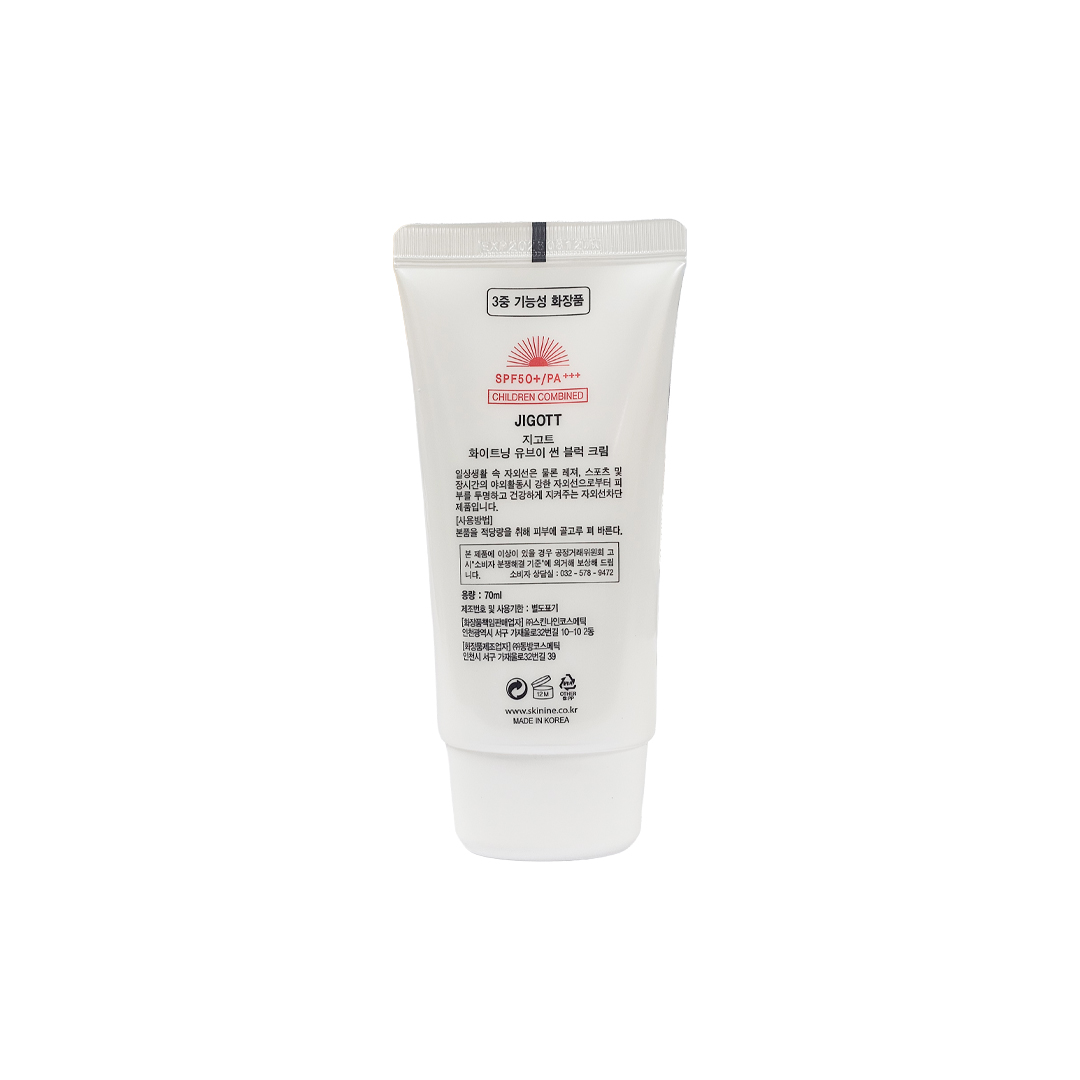Jigott Whitening UV Sun Block SPF 50+/PA +++ 70 ml