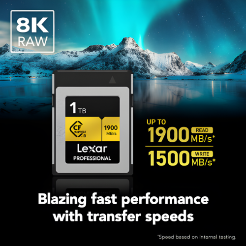 Lexar 1TB CFexpress Type B GOLD Series Card