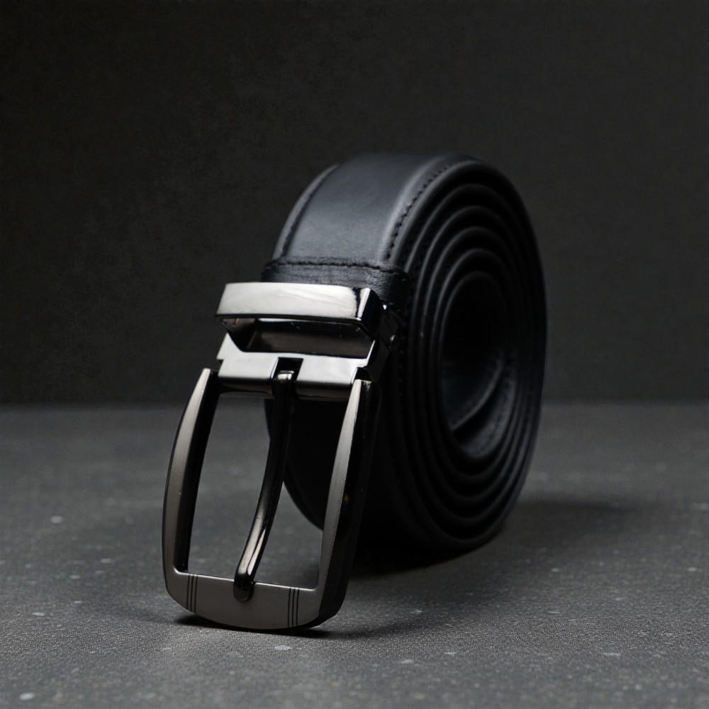 Zays Handcrafted Leather Belt for Men - Full-Grain Cowhide Adjustable Fit Stylish and Long-Lasting Designed for Office Traditional and Casual Use - Sweat-Resistant Anti-Crack Build Ideal for Daily Wea