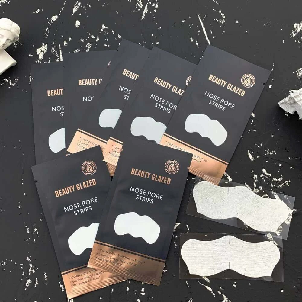 Beauty Glazed Nose Pore Strips Blackhead Remover 3gm - 5pcs