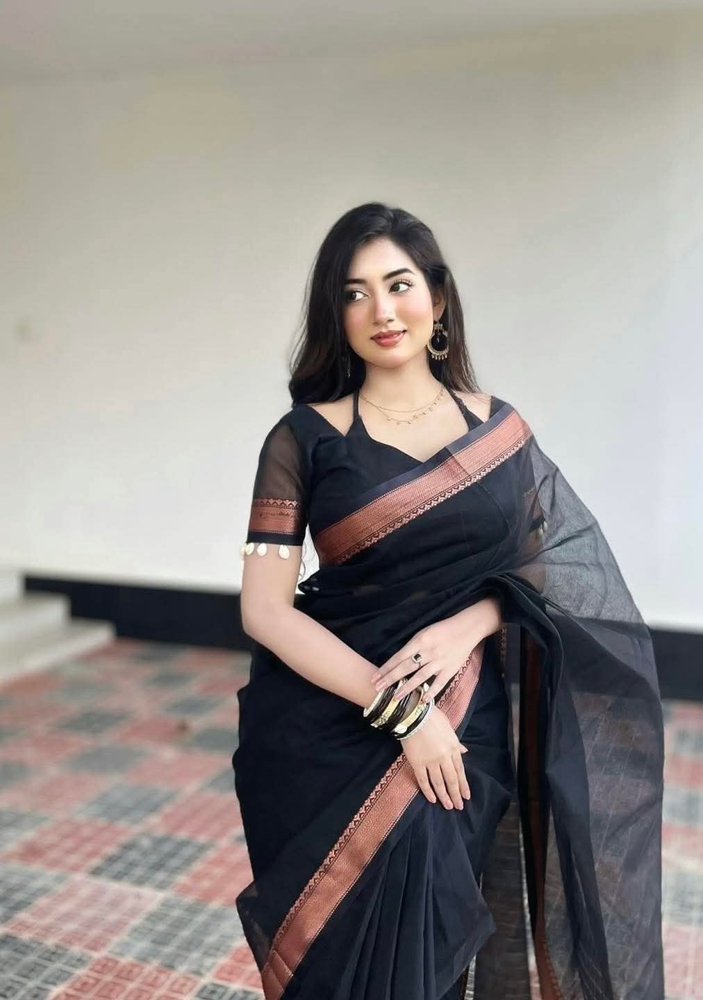 Nokshi Pair Suti Saree