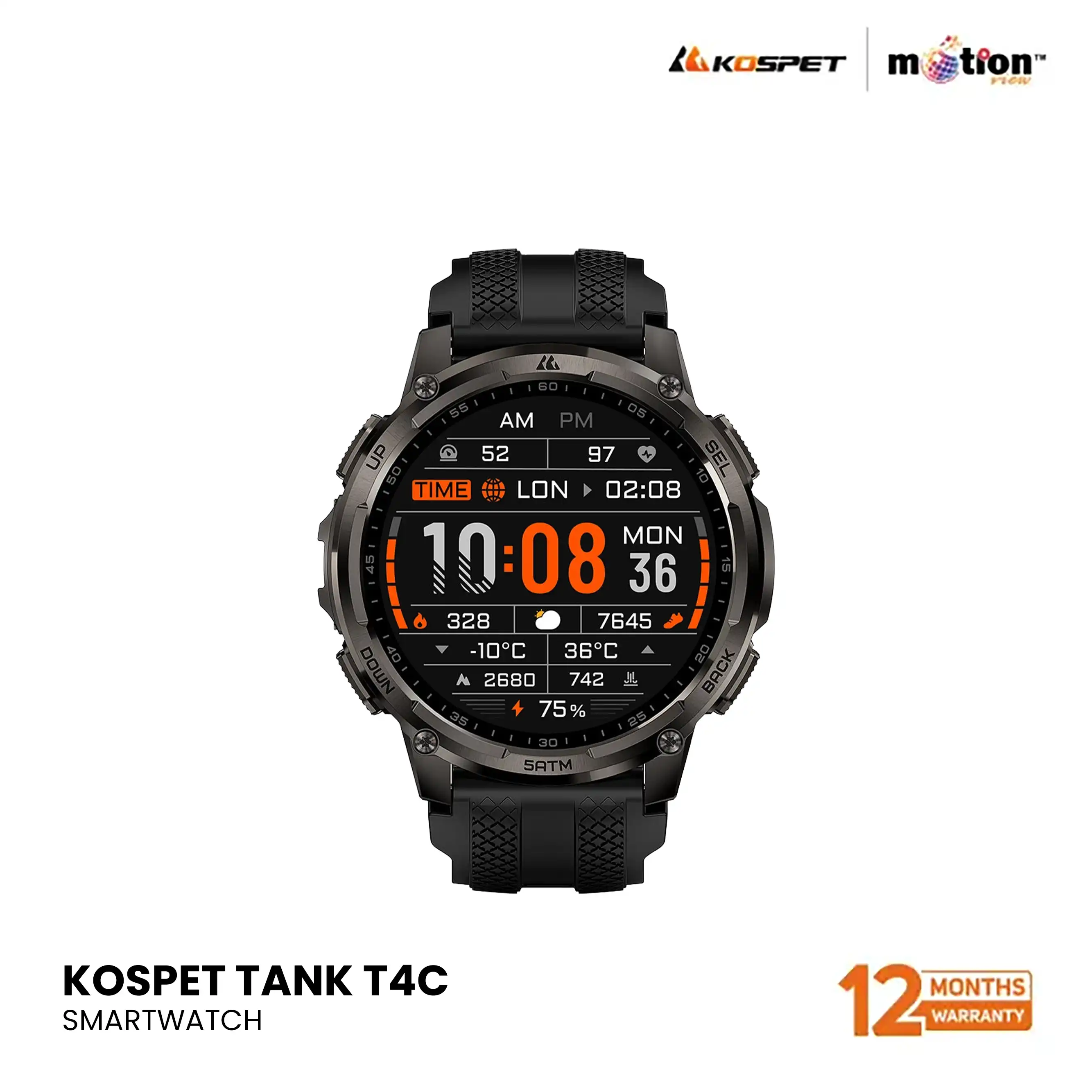 KOSPET TANK T4C Rugged Smartwatch