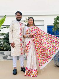 কাপল ড্রেস Couple Saree Sets