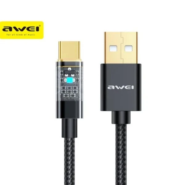 AWEI CL-139T Smart Fast charger Cable Type-C 100W 1M