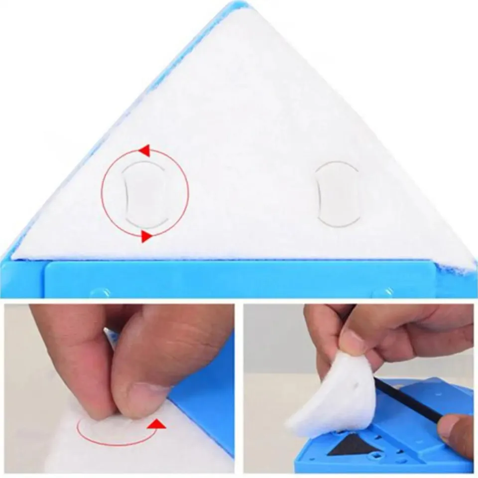 Double Sided Magnetic Window Cleaner Best for High-Rise Home Glass Windows Brush Wiper Cleaning Tools