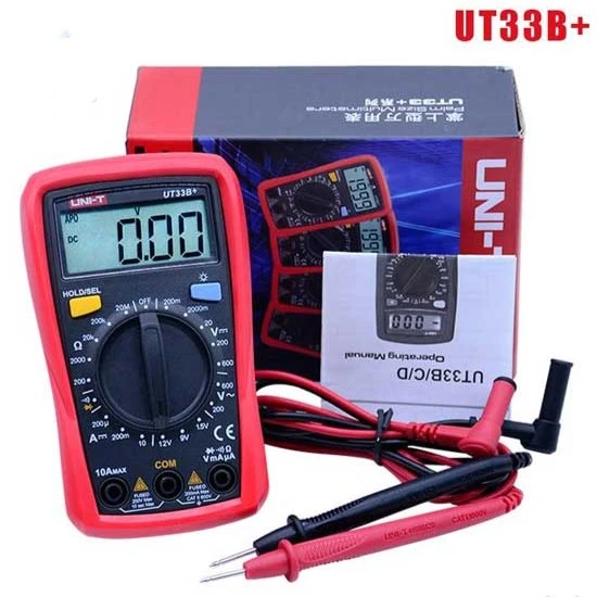 UNI-T UT33B+ Digital Multimeter (Palm Size)