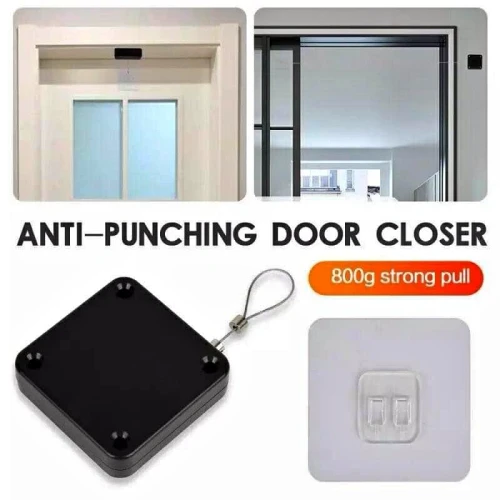 Auto Door Closer – Punch-Free Automatic Door Closer