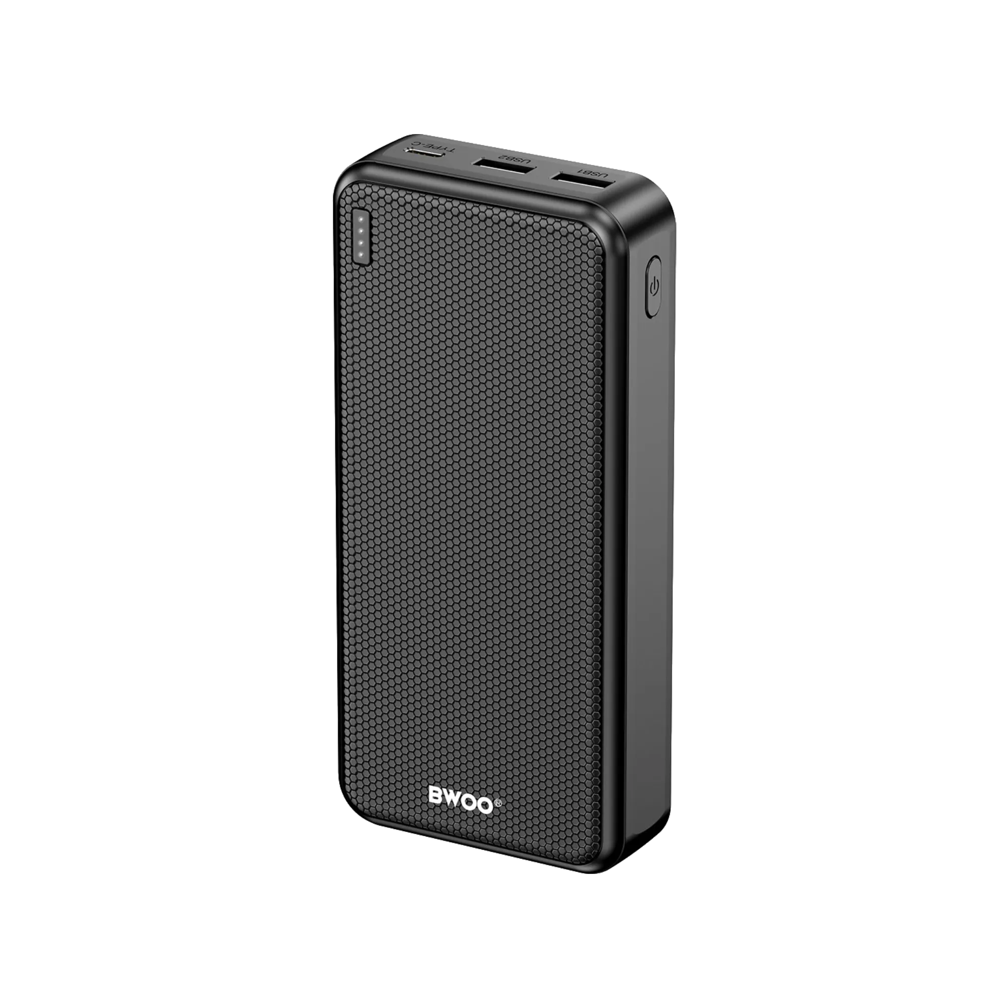 BWOO BO-P71 20000mAh Dual USB-A Outputs with 4 LED Lights Power Bank