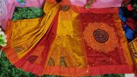 এমব্রয়ডাড়ী ধুপিয়ানসিল্ক শাড়ী