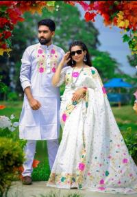 কাপল ড্রেস Couple Saree Sets