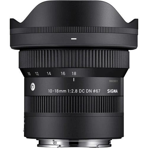 Sigma 10-18mm F/2.8 DC DN Contemporary Lens Sony E