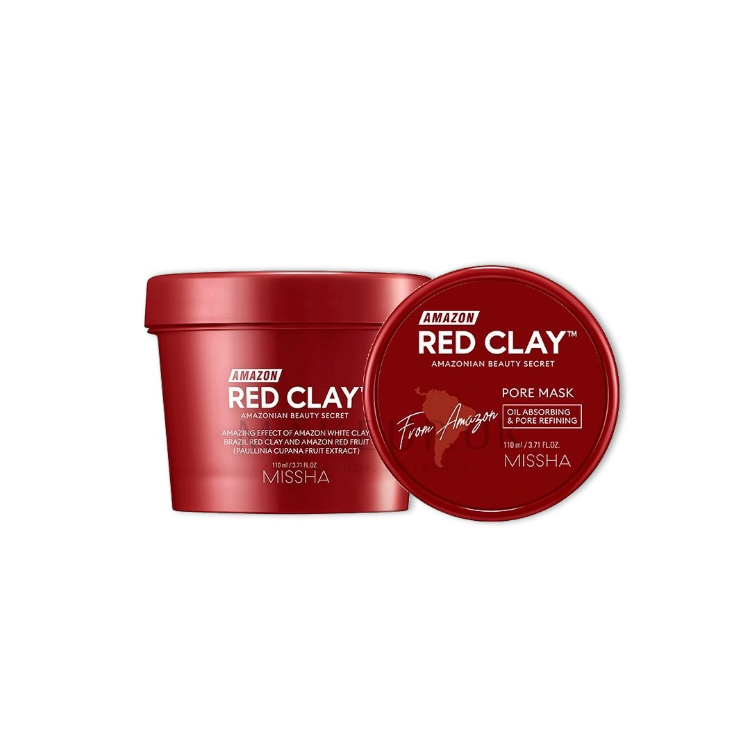 Missha Amazon Red Clay Pore Mask 110 ml