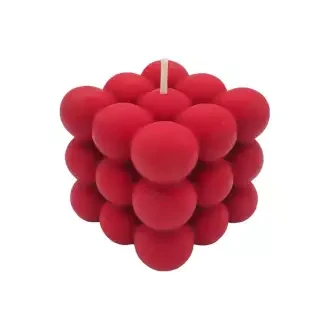 Bubble Candle - 150g - Red Color