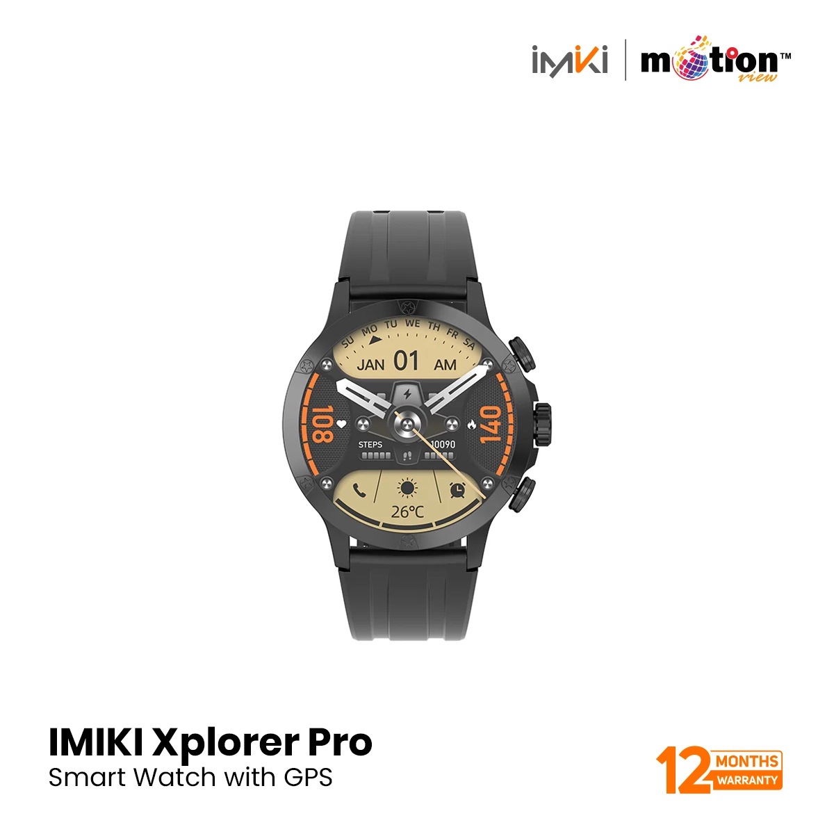 IMIKI Xplorer Pro Smart Watch with GPS