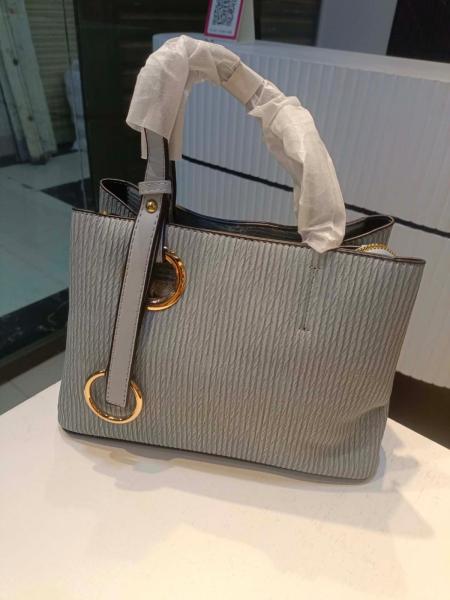 Premium Textured Elegance Lady's Handbag