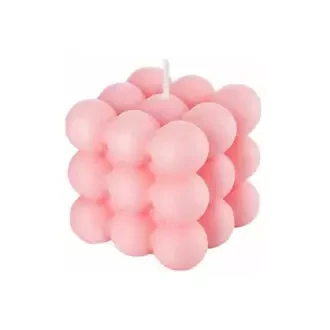 Bubble Candle - 150g - Pink Color