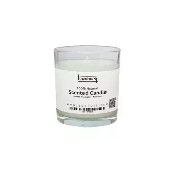 Scented Jar Candle-White Color