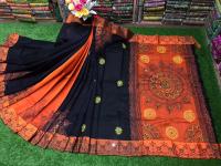 এমব্রয়ডাড়ী ধুপিয়ানসিল্ক শাড়ী