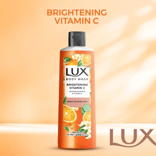 Lux Body Wash Brightening Vitamin C 245ml Orange Blossom & Vitamin C Liquid Body wash | Bangladesh