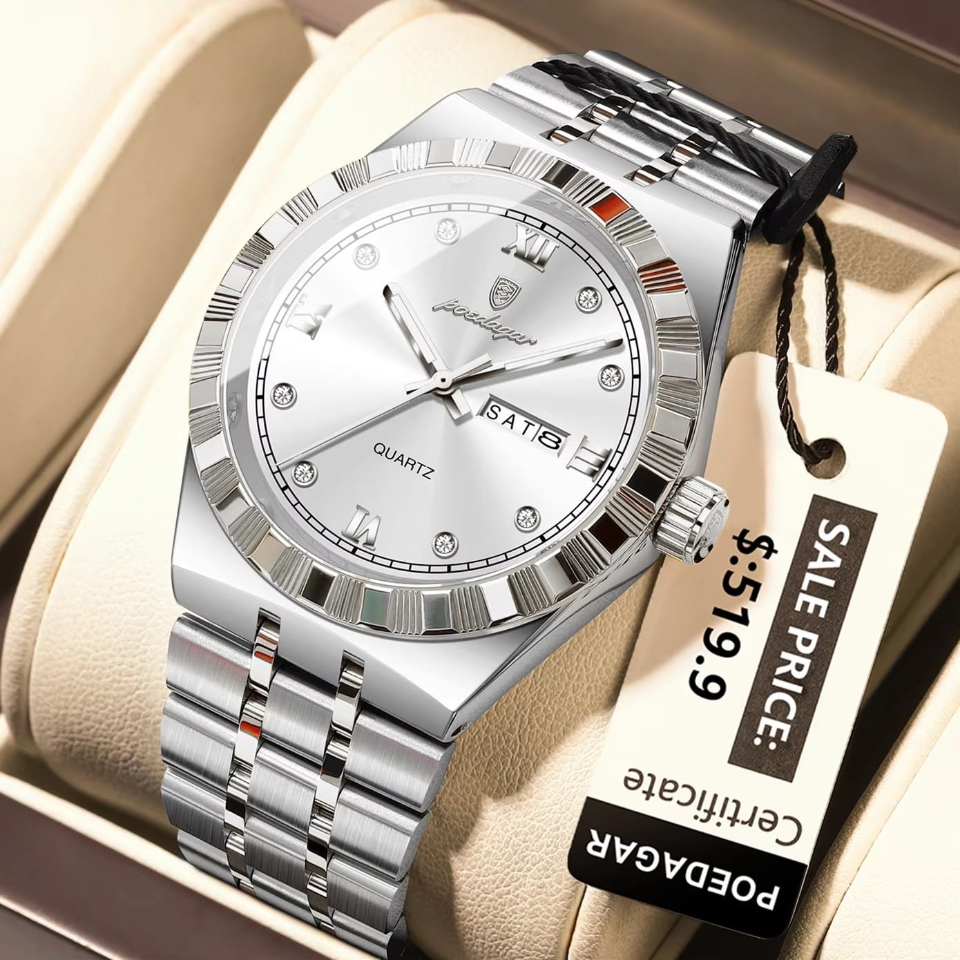 Luminous Quartz Men's Watch