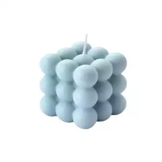 Bubble Candle - 150g - Blue Color