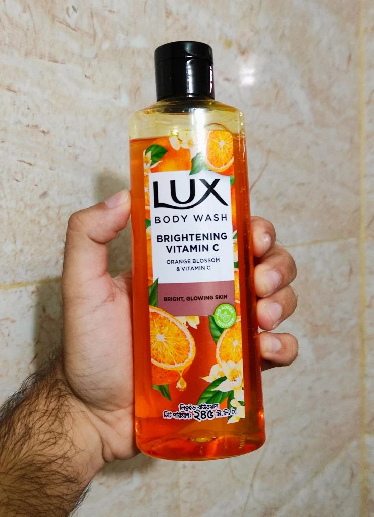 Lux Body Wash Brightening Vitamin C 245ml Orange Blossom & Vitamin C Liquid Body wash | Bangladesh