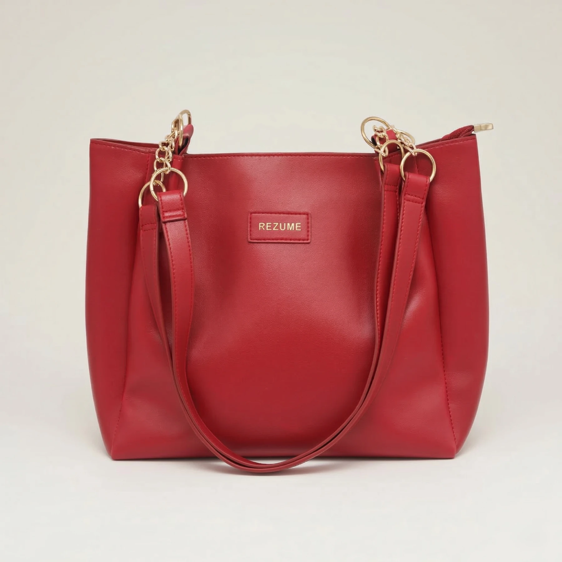Signature Classic shoulder women's tote bags(maroon)